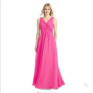 Azazie flora bridesmaid dress color AZALEA